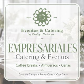 🏢 Eleva la experiencia de tu próximo evento empresarial.

Ofrecemos catering y montaje para actividades corporativas, coffee breaks, almuerzos, cenas, lanzamientos y celebraciones privadas.

Cuidamos la presentación, el servicio y cada detalle para que tu marca se vea impecable.

📲 Agenda tu evento empresarial con nosotros.

#EventosEmpresariales #CateringRD #EventosCorporativos #PuntaCana