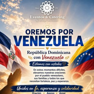 En los momentos difíciles, la empatía y la fe nos unen más allá de las fronteras. 🇩🇴🤝🇻🇪

Hoy unimos nuestros corazones y elevamos una oración sincera por todo el pueblo venezolano, sus familias y cada persona que hoy necesita fortaleza, paz y una luz de esperanza.

Desde la República Dominicana, les abrazamos a la distancia. No están solos. ¡Estamos con ustedes! ❤️✨

#OremosPorVenezuela #RepublicaDominicana #Solidaridad #FeYEsperanza #UnidosEnOracion