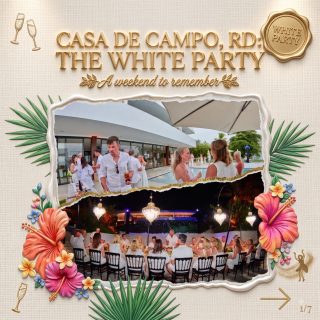 ✨ ¡Qué cumpleaños tan épico! ✨ Nuestra "White Party" en Casa de Campo fue la locura desde el principio. 💃🕺 El cóctel de bienvenida fue el inicio perfecto, y el entretenimiento... ¡nos dejó a todos sin palabras! 🤩🎶 Bailamos, reímos y celebramos a [Nombre del Cumpleañero/a] hasta que salió el sol. ¡Gracias a todos los que trajeron su mejor vibra para celebrar este día tan especial! 🎉🤍 ¡Repetimos pronto! 

#FiestaDeCumpleañosEnElCaribe #CumpleañosBlancoCasaDeCampo #calidadabrd
