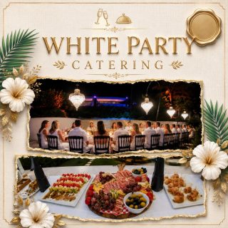 🤍✨ WHITE PARTY CATERING ✨🤍

Una celebración en blanco, una experiencia gastronómica para recordar.

En Events & Catering by Gladys Quiñones llevamos el catering a otro nivel, creando propuestas gastronómicas que combinan sabor, elegancia y una presentación impecable.

🍽️ Menús personalizados
🥂 Presentación elegante
✨ Servicio profesional
🌿 Experiencias gastronómicas a la medida

Porque en una celebración especial, cada detalle también se saborea.

📍 Casa de Campo · Punta Cana · Cap Cana

📲 ¿Tienes una celebración en mente? Escríbenos y creemos juntos una experiencia inolvidable.

#WhiteParty #CateringRD #EventsAndCatering #CateringPuntaCana #CateringCasaDeCampo #LuxuryCatering #EventosRD #CateringDominicana #PuntaCana